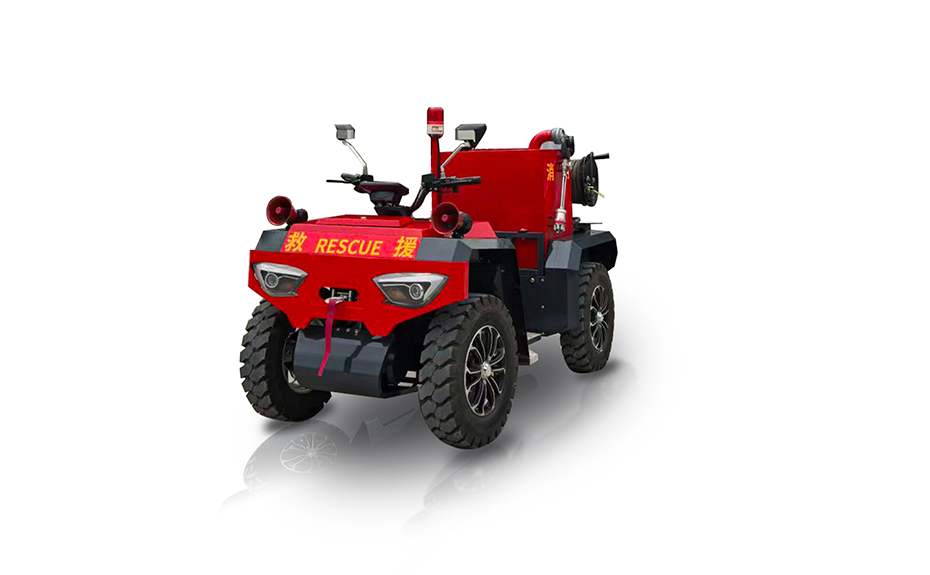 Внедорожный электрический пожарный мотоцикл