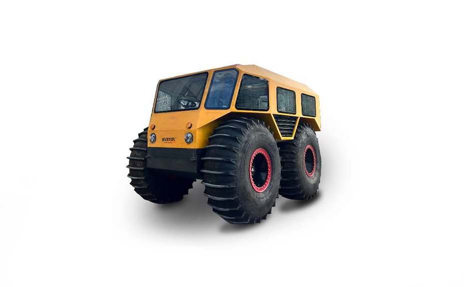 Колесный вездеход 4х4 с полностью герметичным кузовом